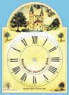 Faller-Uhren Lackschilduhr Motiv Stiftskirche Gernrode über 1000 jahre alt  ein Bauwerk aus ottonischer Zeit